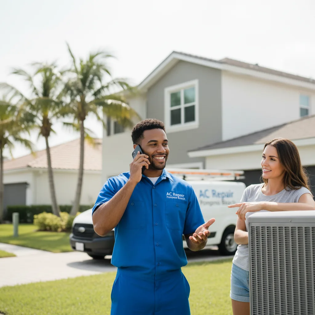 AC Repair Pompano Beach customer support in Cloutierville
